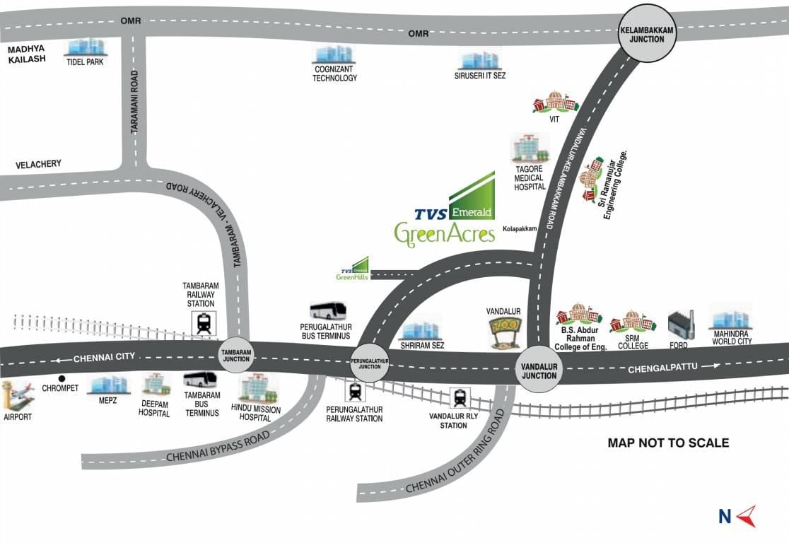 bản đồ dầu Perungalathur