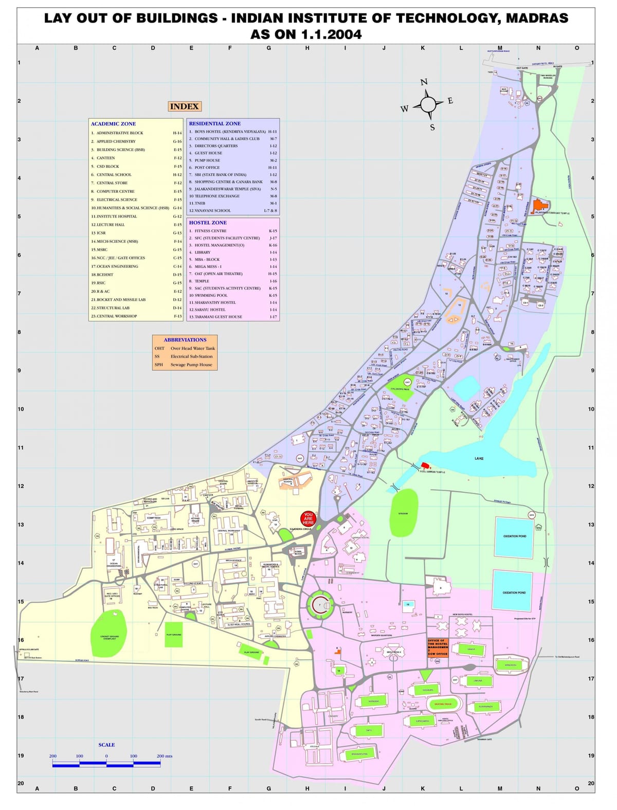phận bản đồ Chennai