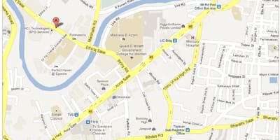 Anna Salai Chennai bản đồ