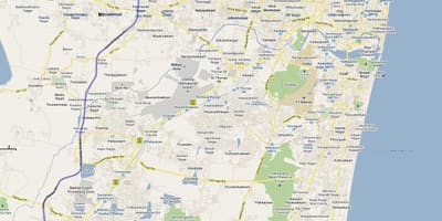 Bản đồ đường Chennai