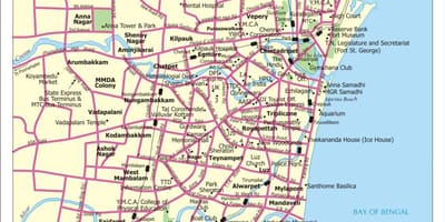 Tôi bản đồ bằng đường phố