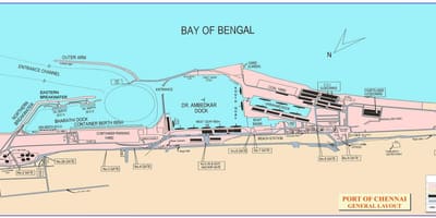 Bản đồ dầu port