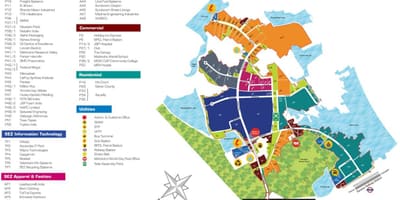 Bản đồ của Người thành phố Chennai